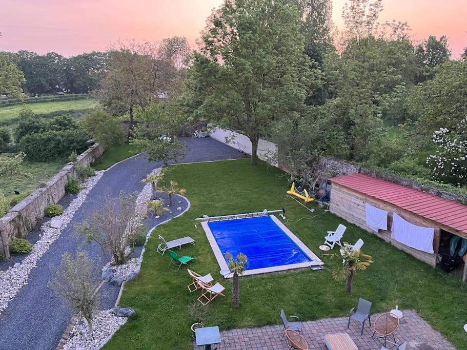 Les Anges Bed & Breakfast Oneux Luaran gambar